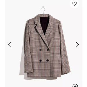 Caldwell Double-Breasted Blazer in Menswear Plaid